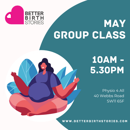 Group Hypnobirthing Class (London, SW11) May 26, 2024