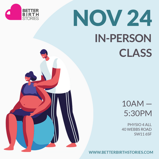 Group Hypnobirthing Class (London SW11) November 24, 2024